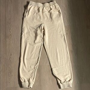 Superdown Cream Jogger Pants